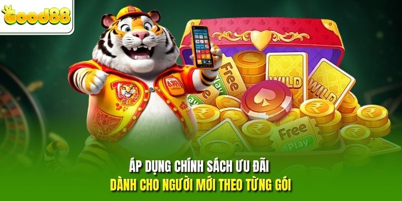 Áp dụng chính sách ưu đãi dành cho người mới theo từng gói